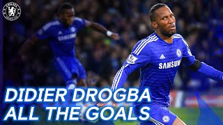 EVERY Didier Drogba Chelsea Goal  Best Goals Compilation  Chelsea FC [upl. by Amimej]