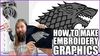 How to digitize graphics for embroidery  Tock Custom [upl. by Ardnoed896]