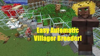 Simple Infinite Villager Farm Tutorial 1165 [upl. by Bozovich]