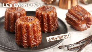 La VRAIE RECETTE des CANNELÉS Bordelais  Recette facile [upl. by Sabelle]