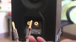 How to Use Banana Plug on Hi FI Speaker [upl. by Tiphane65]