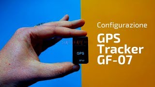 GPS Tracker GF07 Istruzioni in Italiano [upl. by Aranat]