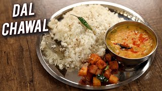 Dal Chawal  How To Make Dal Rice  Yellow Dal amp Jeera Rice  Traditional Veg Recipe By Chef Varun [upl. by Viviane]