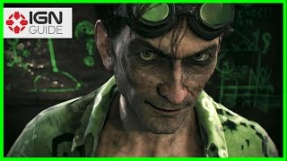 Batman Arkham Knight Stagg Airships Riddler Trophies Part One [upl. by Daloris]