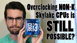 Overclocking an i3 6100 to 44GHz Tutorial [upl. by Derej4]