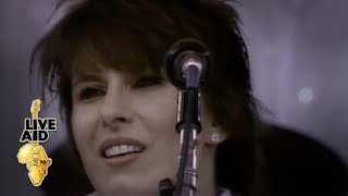 Pretenders  Back On The Chain Gang Live Aid 1985 [upl. by Emirac]