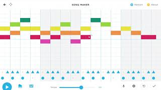 Chrome Music Lab Song Maker tutorial for primary [upl. by Atneciv]