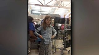 Outrage over 10yearolds TSA patdown [upl. by Merrick]