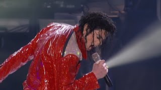 Michael Jackson  Beat It Live HIStory Tour In Munich Remastered 4K Upscale [upl. by Winikka]