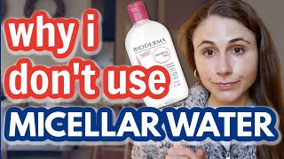 Micellar water vs cleansing oil why I dont use micellar water Dr Dray [upl. by Hayotal]