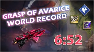 Grasp Of Avarice Speedrun WR in 652 [upl. by Ule221]