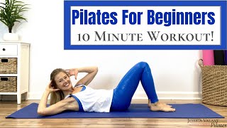 Pilates for Beginners  10 Minute Pilates Workout [upl. by Rosati]