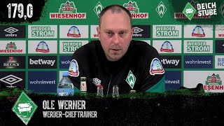 Vor Werder Bremen gegen den SV Sandhausen Die Highlights der Pressekonferenz in 1899 Sekunden [upl. by Kippar]