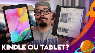 KINDLE OU TABLET QUAL O MELHOR PARA LEITURA [upl. by Yokum]