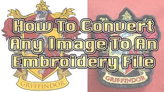 Digitizing Images for Embroidery  Easy How To Guide [upl. by Ilarrold]