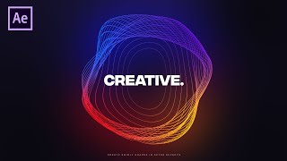 Gradient Typography Animation in After Effects Tutorial  Motion Graphics Tutorial No Plugins [upl. by Buna]