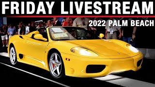 2022 PALM BEACH AUCTION  Friday April 8 2022  BARRETTJACKSON LIVESTREAM [upl. by Lawton]