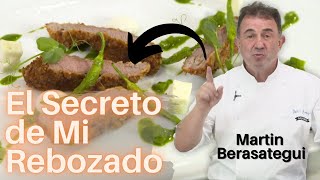 Martín Berasategui Cocina Presa Rebozada de Cerdo Ibérico Aljomar [upl. by Yentterb615]