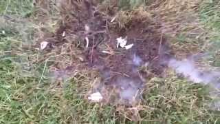 Sparkler Bomb wrapped in PVC Pipe  HUGE EXPLOSION [upl. by Ellwood355]