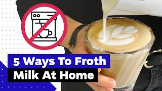 How To Froth Milk At Home Best Milk Frothers Review [upl. by Cagle817]