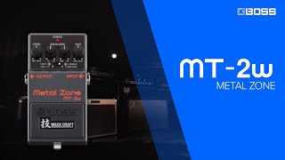 BOSS MT2W Metal Zone Sound Examples [upl. by Lundgren]