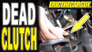 How To Fix a Dead Clutch Pedal [upl. by Annwahs97]