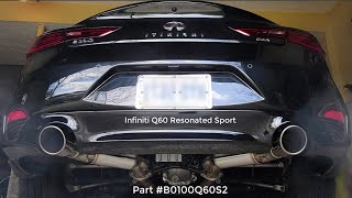 Infiniti Q60 2020 Sport Exhaust [upl. by Danit700]