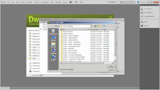 8  Introduction to Dreamweaver Tutorial CS5 [upl. by Aniram178]