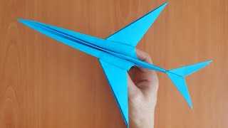 KAĞITTAN UÇAK YAPIMI  Jet  Paper Airplane  Kolay Origami [upl. by Ujawernalo]