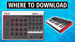 MPK mini mk3 Program Editor Download Location [upl. by Vey]