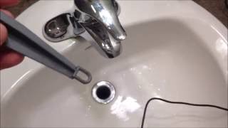 FAST Sink Drain Stopper Repair [upl. by Dressel]