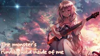 Nightcore  Faded Rock Version  Lyrics [upl. by Neuburger]