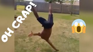 Backflip Fails Compilation Part1 [upl. by Keffer]