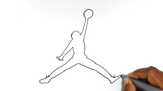 How to Draw the Jordan Logo [upl. by Neidhardt468]