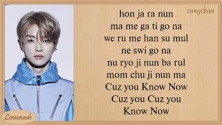 NCT U  Know Now Easy Lyrics [upl. by Miltie]