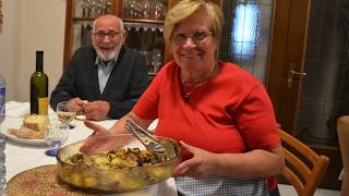 AGNELLO CON PATATE E FUNGHI  RICETTA DELLA NONNA MARIA [upl. by Pickar706]