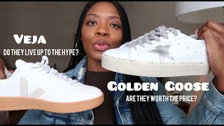 Sneaker Review  Veja V12 amp Golden Goose HighStar Platform [upl. by Landmeier]