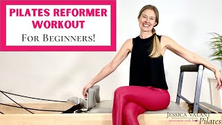 Pilates Reformer Workout for Beginners  Pilates Reformer Tips and Exercises [upl. by Russell]