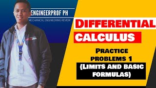 DIFFERENTIAL CALCULUS Limits and Basic Formulas [upl. by Rossie]