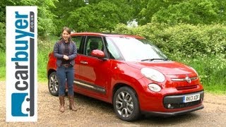 Fiat 500L MPV 2013 review  CarBuyer [upl. by Lajib]