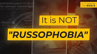 Why do Russians complain about “Russophobiaquot  Ukraine World [upl. by Enovahs]