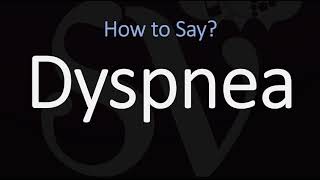 How to Pronounce Dyspnea CORRECTLY Meaning amp Pronunciation [upl. by Aenej]