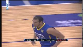 Lebasnese Basketball Championship  Byblos vs Riyadi  Ismail Ahmad Dunk [upl. by Tingley149]