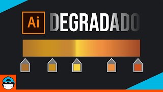 🥇 Como usar la HERRAMIENTA DEGRADADO en Illustrator  En 7 MINUTOS 😱 [upl. by Aniret]