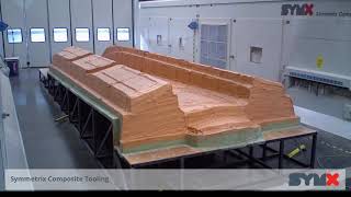 Outerlimits Offshore Powerboats 36 Sport Catamaran Hull Plug Construction [upl. by Yirinec]