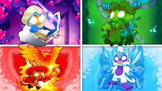 I Got ALL Four Elements in Bloons TD Battles 2 [upl. by Fu149]