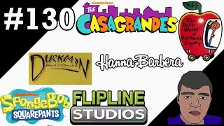 LOGO HISTORY 130 Duckman Flipline Studios Hanna Barbera The Casagrandes SpongeBob SquarePant [upl. by Delcine]