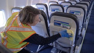 Alaska Airlines Aircraft Cleaning [upl. by Bland]