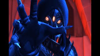 Star Wars The Old Republic Sith Inquisitor Ending Darth Thanaton Boss Fight [upl. by Acenahs]