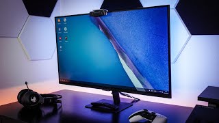 Samsung M7 4K Smart Monitor Review  The EVERYTHING Monitor [upl. by Kenlee]